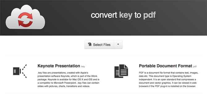 KEY to PDF Converter