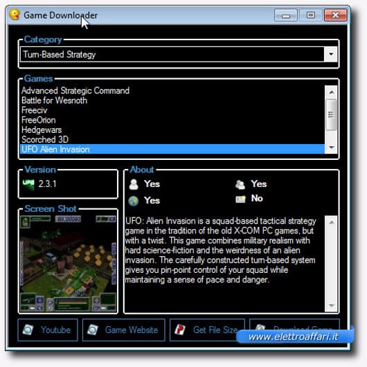 Immagine di Game Downloader, programma per Windows