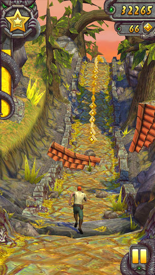 Schermata del gioco Temple Run 2 per iPad